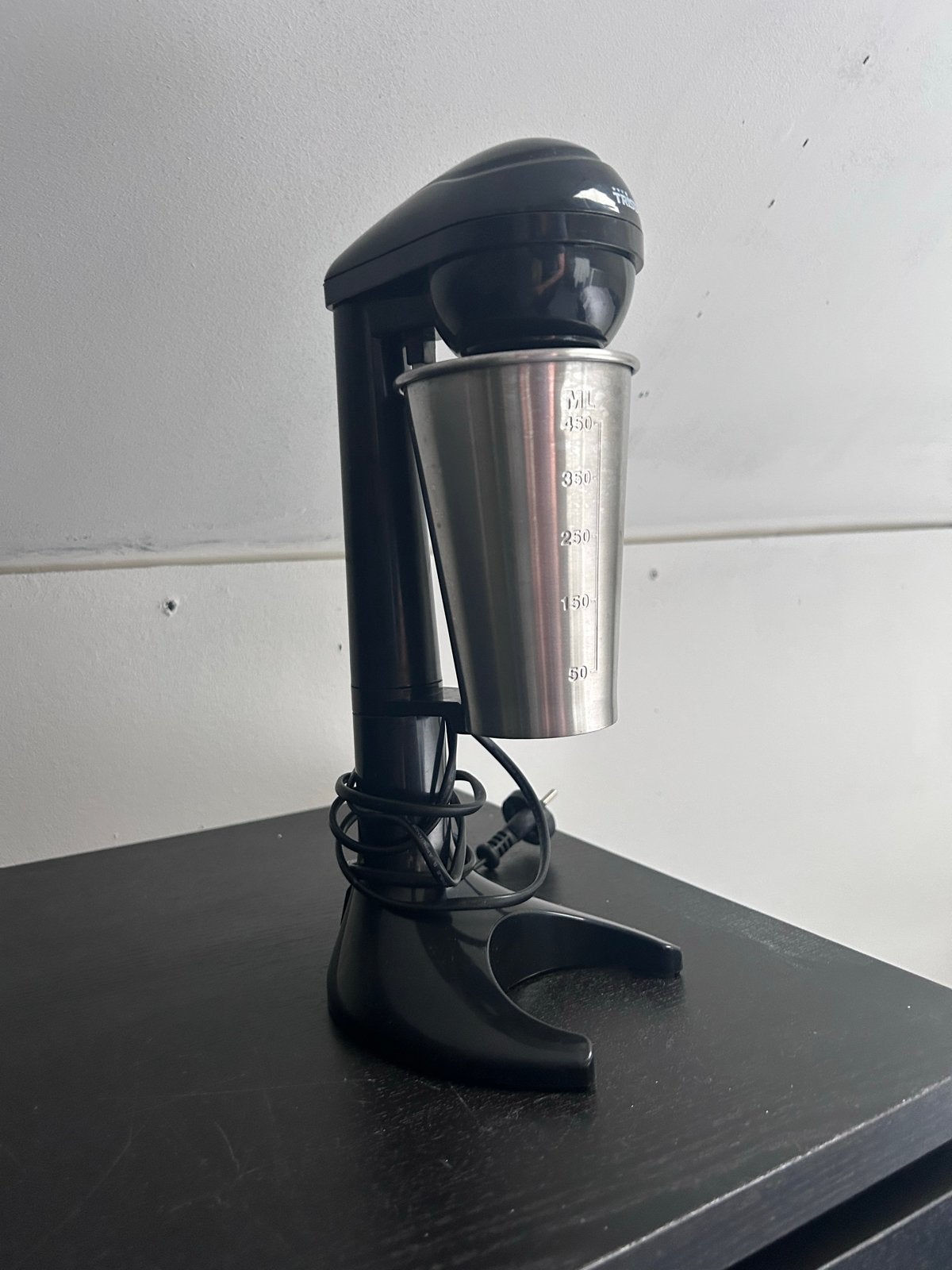 Milkshake maker / Mixer - Zwart, Witgoed en Apparatuur, Minder dan 1 liter, Ophalen, Gebruikt, 1 snelheid