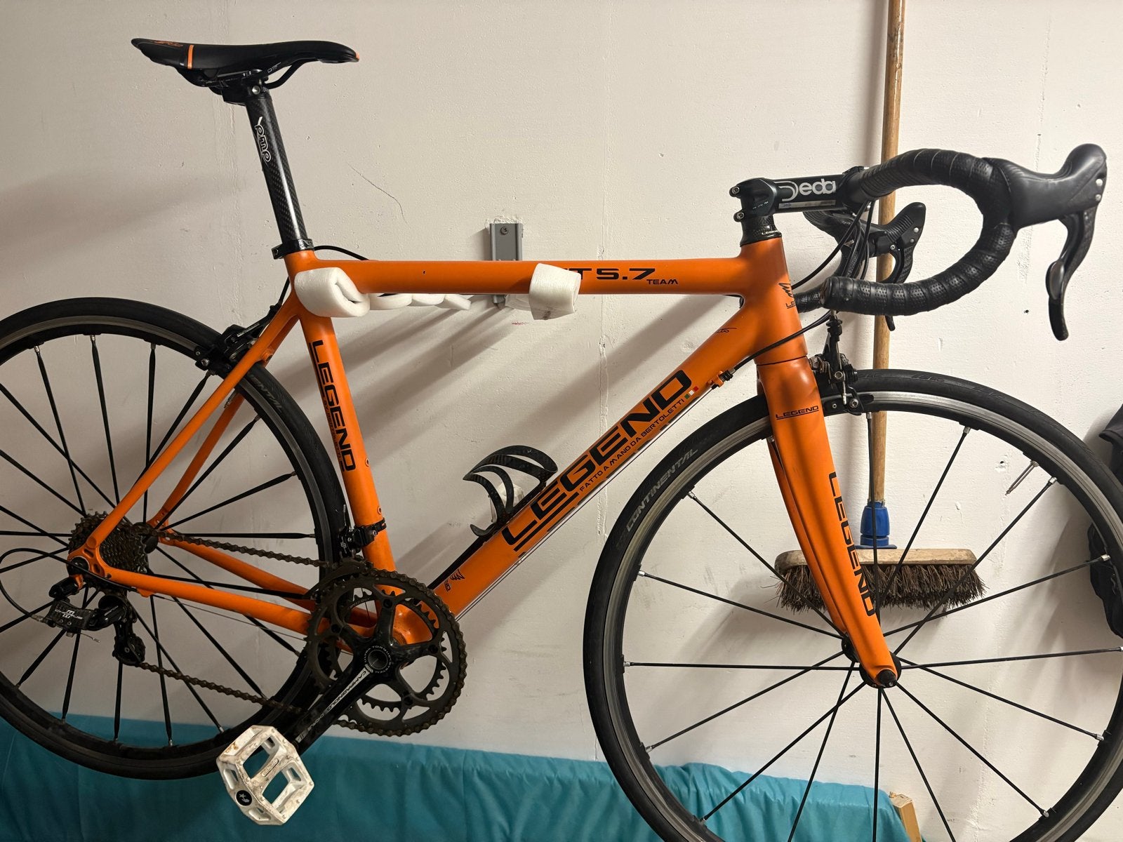 Legend HT 5.7 Carbon Racefiets - Campagnolo Superrecord, Fietsen en Brommers, Fietsen | Racefietsen, Gebruikt, Carbon, Velgrem