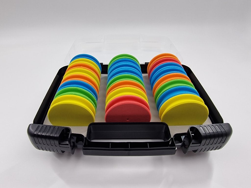 EVA Rig System Opbergdozen met 10 en 24 EVA Foam Spools, Ophalen of Verzenden, Nieuw, Watersport en Hengelsport