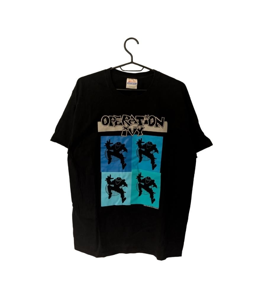 operation ivy ska man logo t-shirt – large, Kleding | Heren, Zwart, Hanes, Gedragen, Hanes