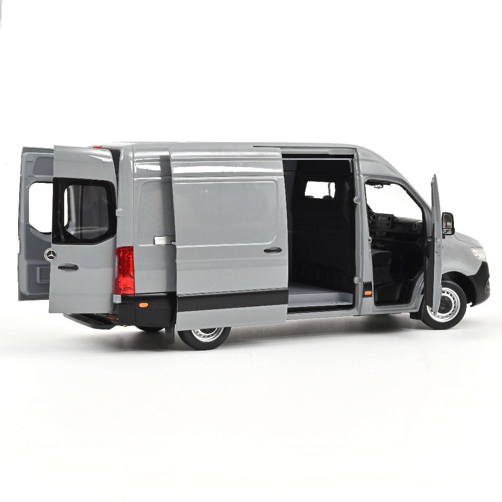 Mercedes Benz Sprinter 2018 Grijs schaal 1/18 NOREV 183042, Verzenden, Nieuw, Auto, Norev