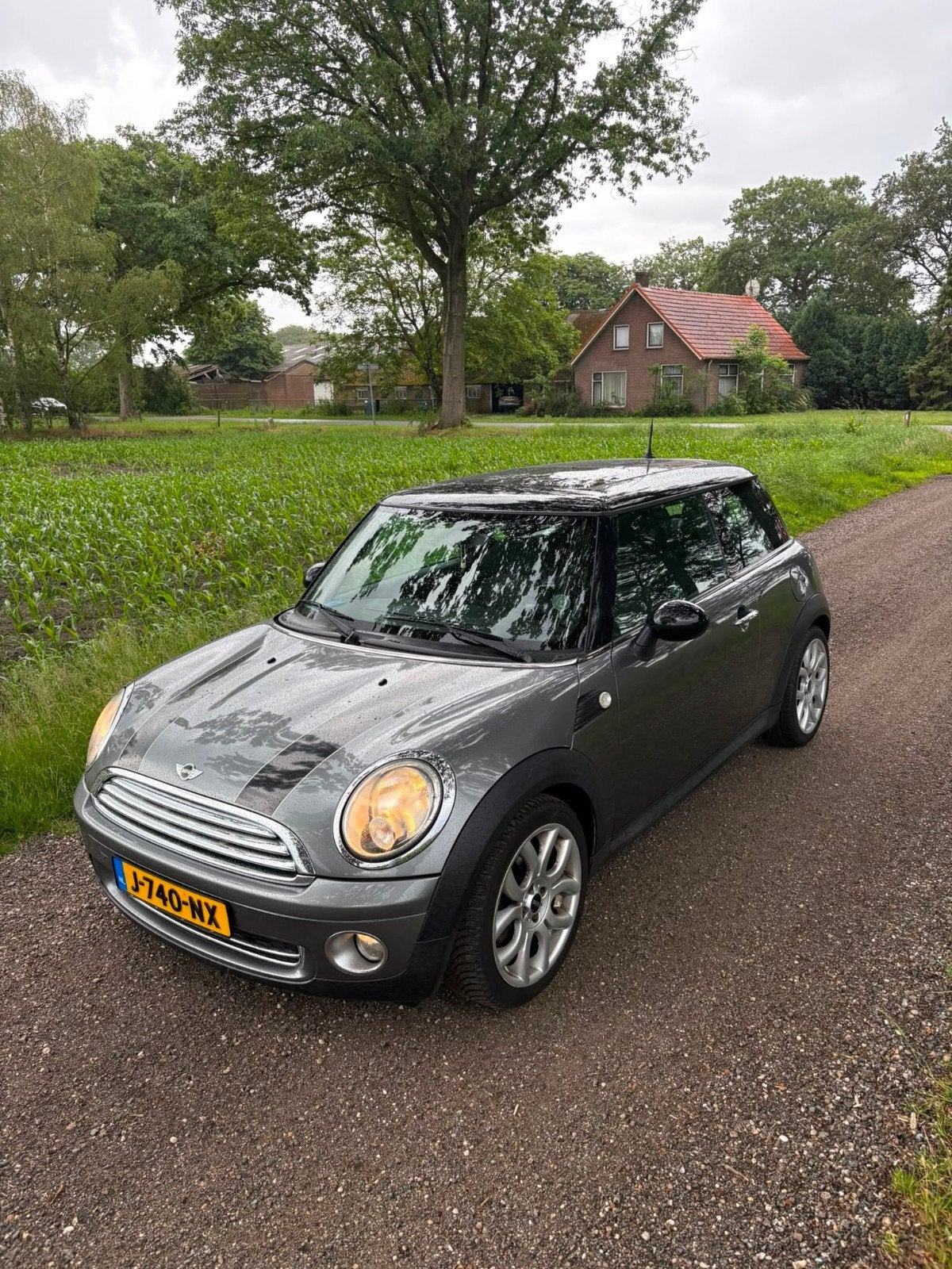 Mini 1.6 16V Cooper 2009 Grijs, Auto's, Mini, Voorwielaandrijving, 750 kg, 4 cilinders, 4 stoelen