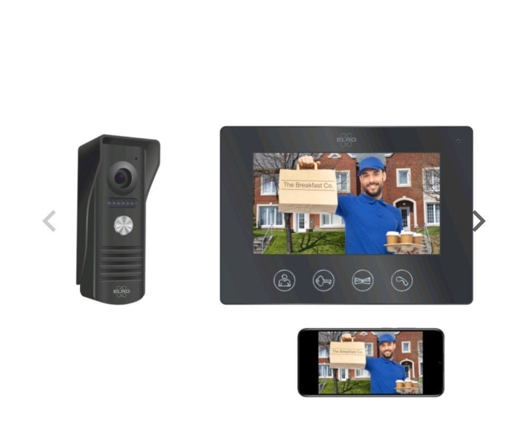 Elro dv50 wifi intercom deuropener deurbelcamera NIEUW, Doe-het-zelf en Verbouw, Alarmsystemen, Ophalen, Draadloos, Nieuw, Compleet systeem