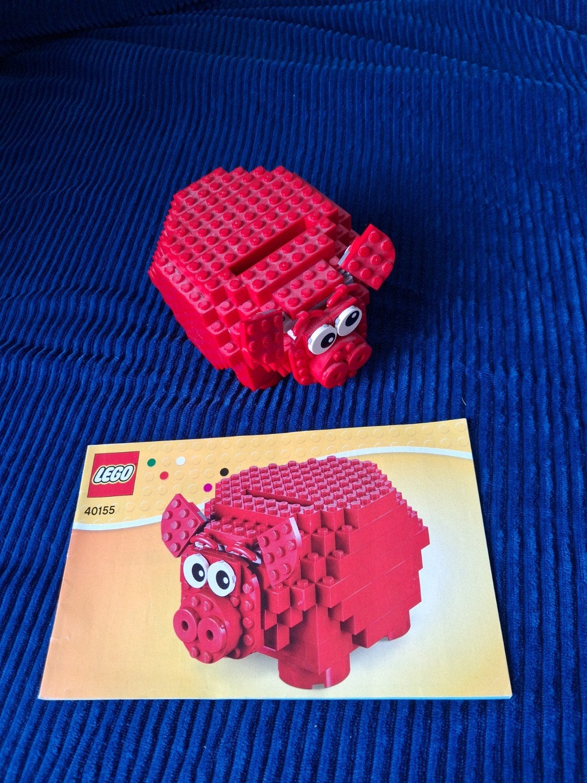 LEGO Spaarpot Varken 40155 - Compleet, Ophalen, Gebruikt, Overige thema's, Lego