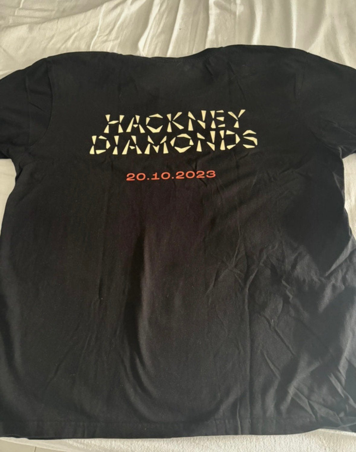 Rolling Stones T-shirt albumrelease Hackney Diamonds (XL), Verzamelen, Muziek, Artiesten en Beroemdheden, Ophalen of Verzenden