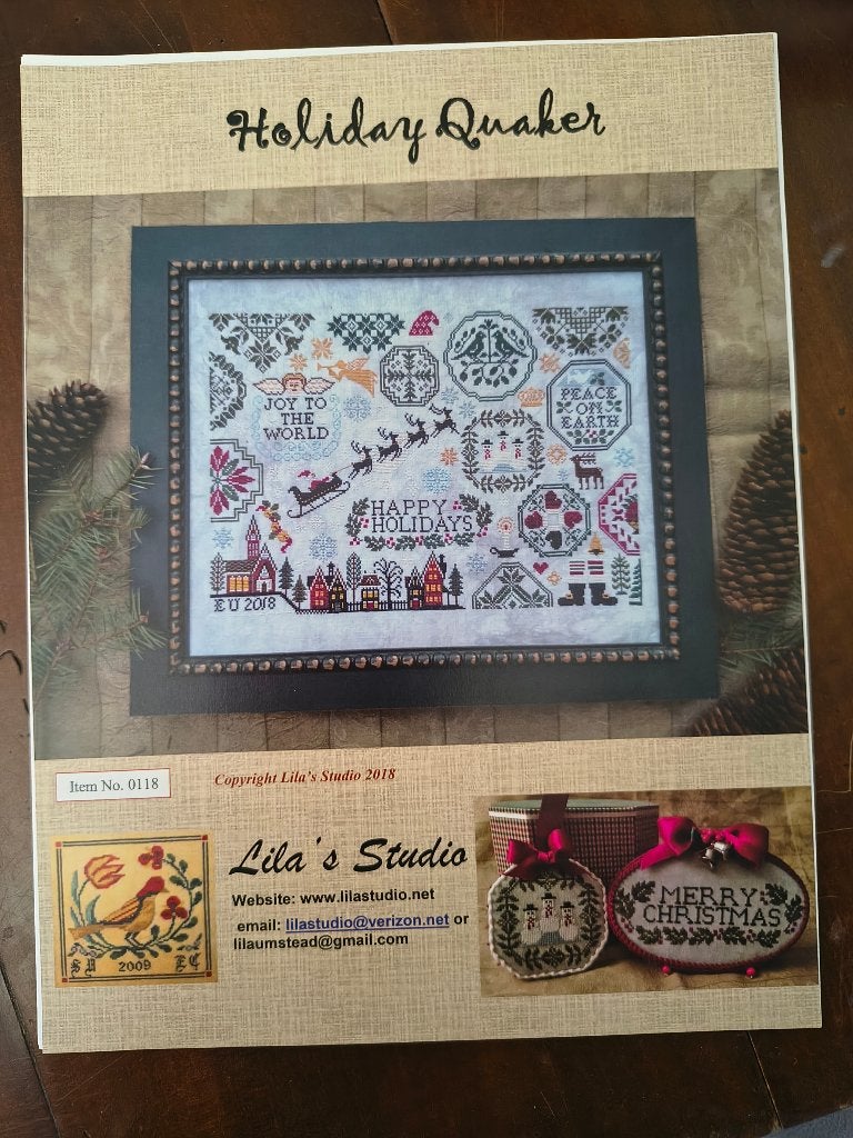 Holiday Quaker - Lila's Studio, Ophalen of Verzenden, Zo goed als nieuw, Handborduren, Patroon