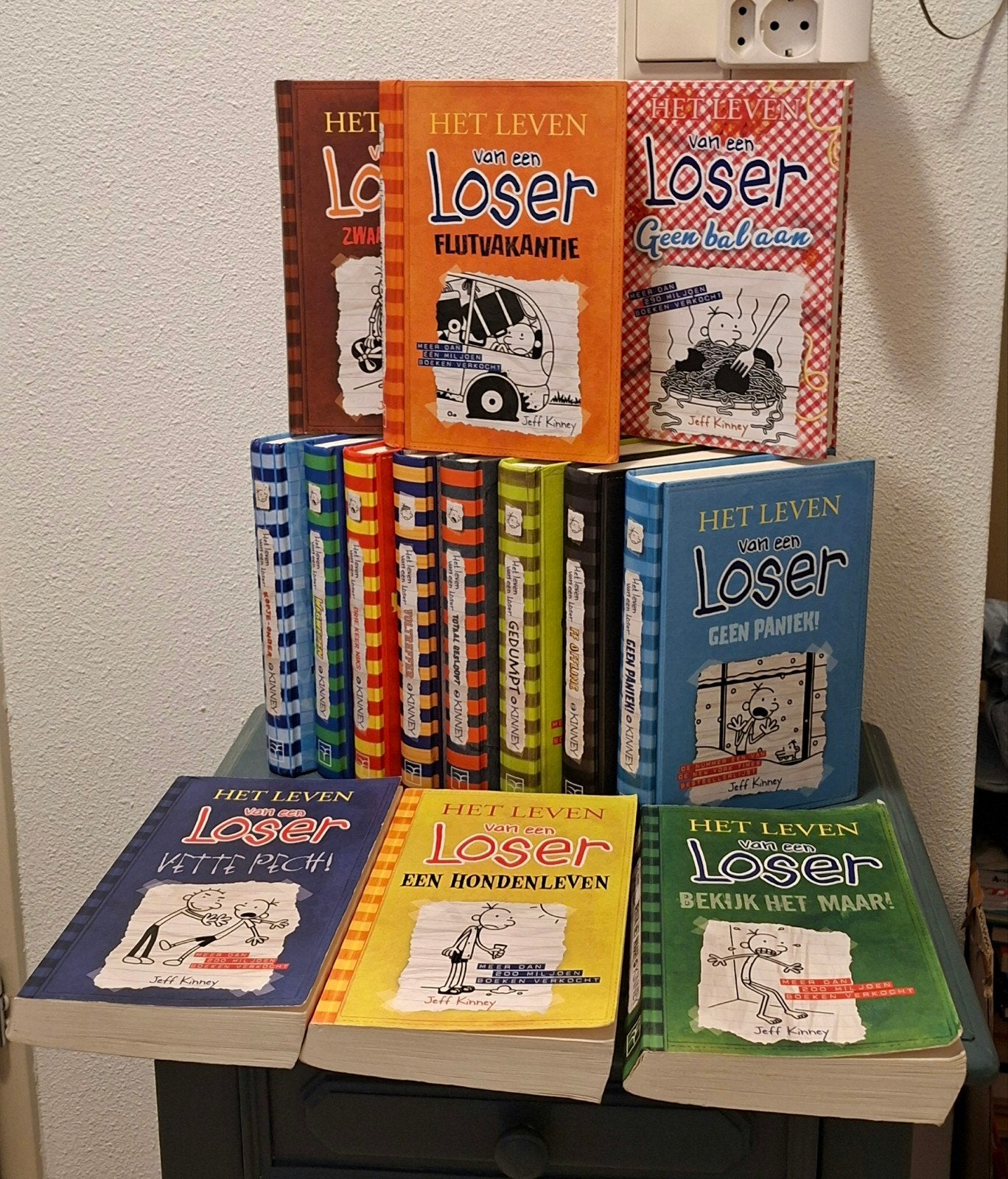 Het leven van een Loser Boeken (14), Boeken, Ophalen of Verzenden, Zo goed als nieuw, Jeff Kinney