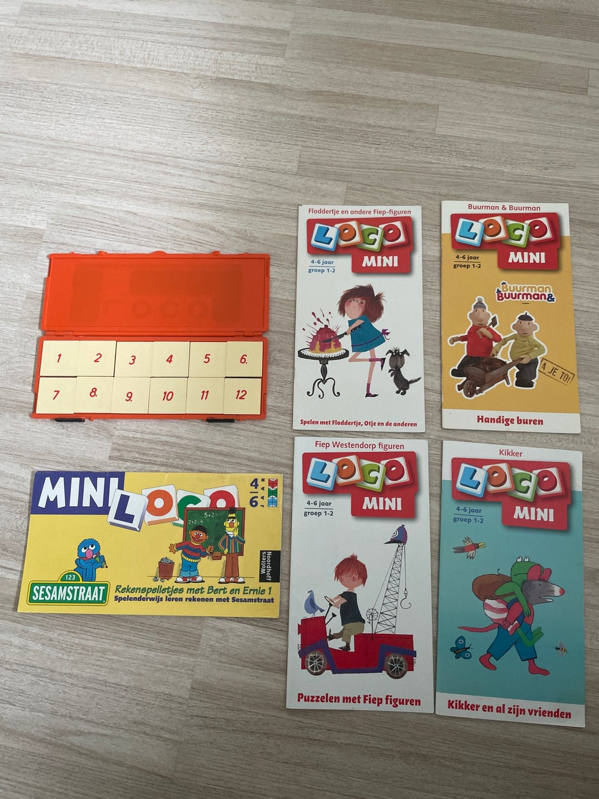 Mini Loco inclusief 5 boekjes, Ophalen, Zo goed als nieuw, Puzzelen