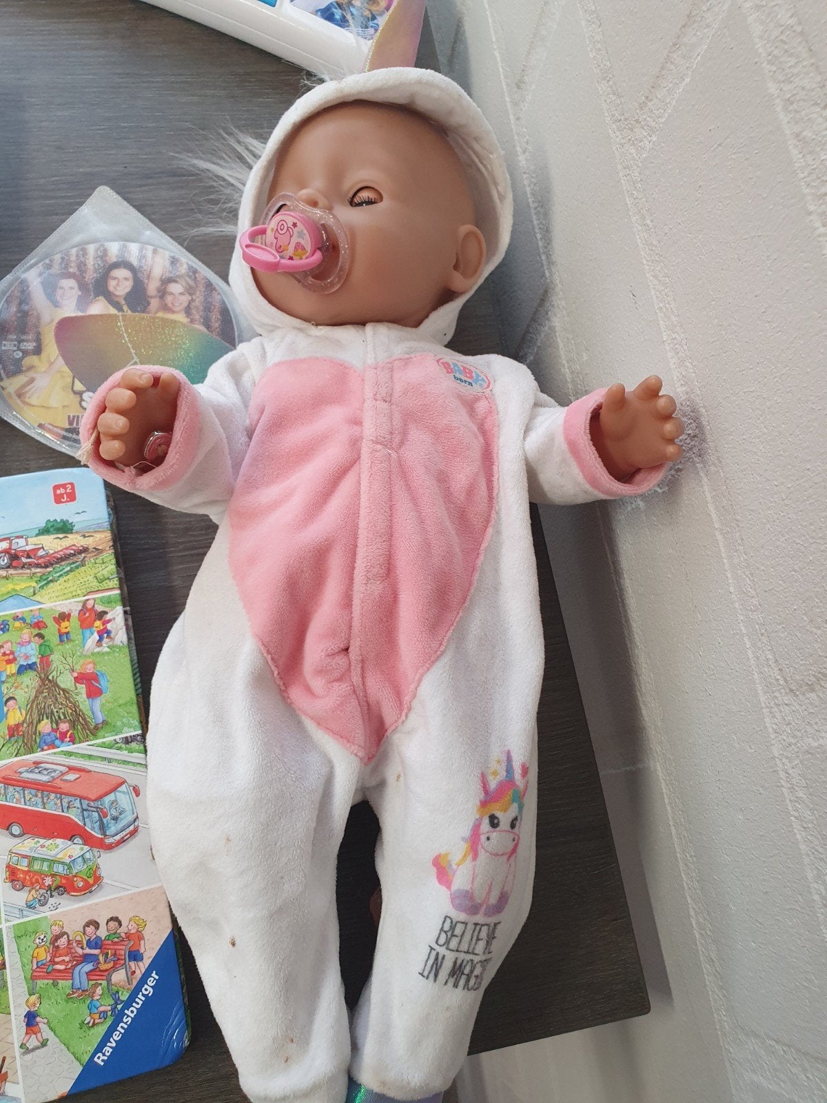 Baby Born set, Kinderen en Baby's, Speelgoed | Poppen, Ophalen, Gebruikt, Babypop