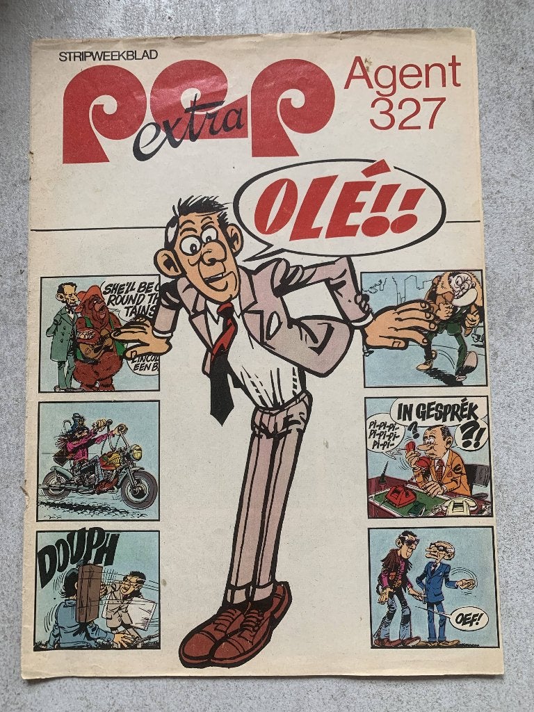 PEP Extra - Agent 327, Eén stripboek, Ophalen of Verzenden, Zo goed als nieuw, Martin Lodewijk