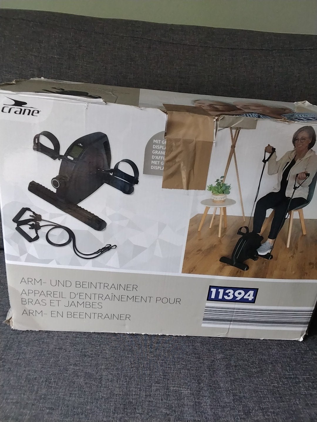 Crivit Arm- en Beentrainer - Compact en Veelzijdig, Ophalen, Overige typen, Zo goed als nieuw, Metaal