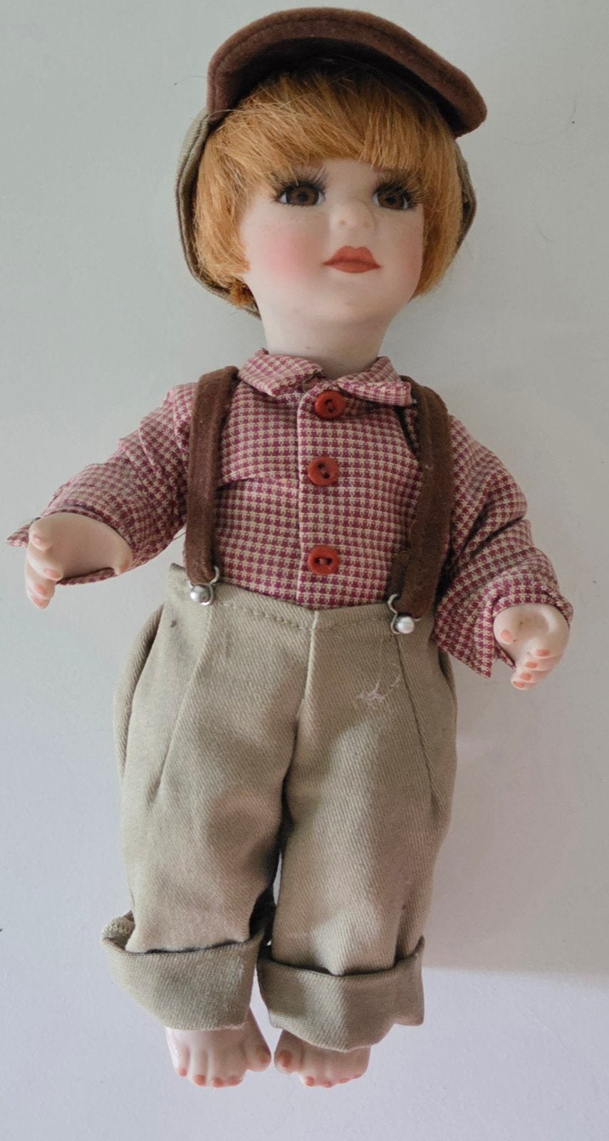 Vintage Porseleinen Danny Franklin Mint, Verzamelen, Poppen, Ophalen of Verzenden, Pop