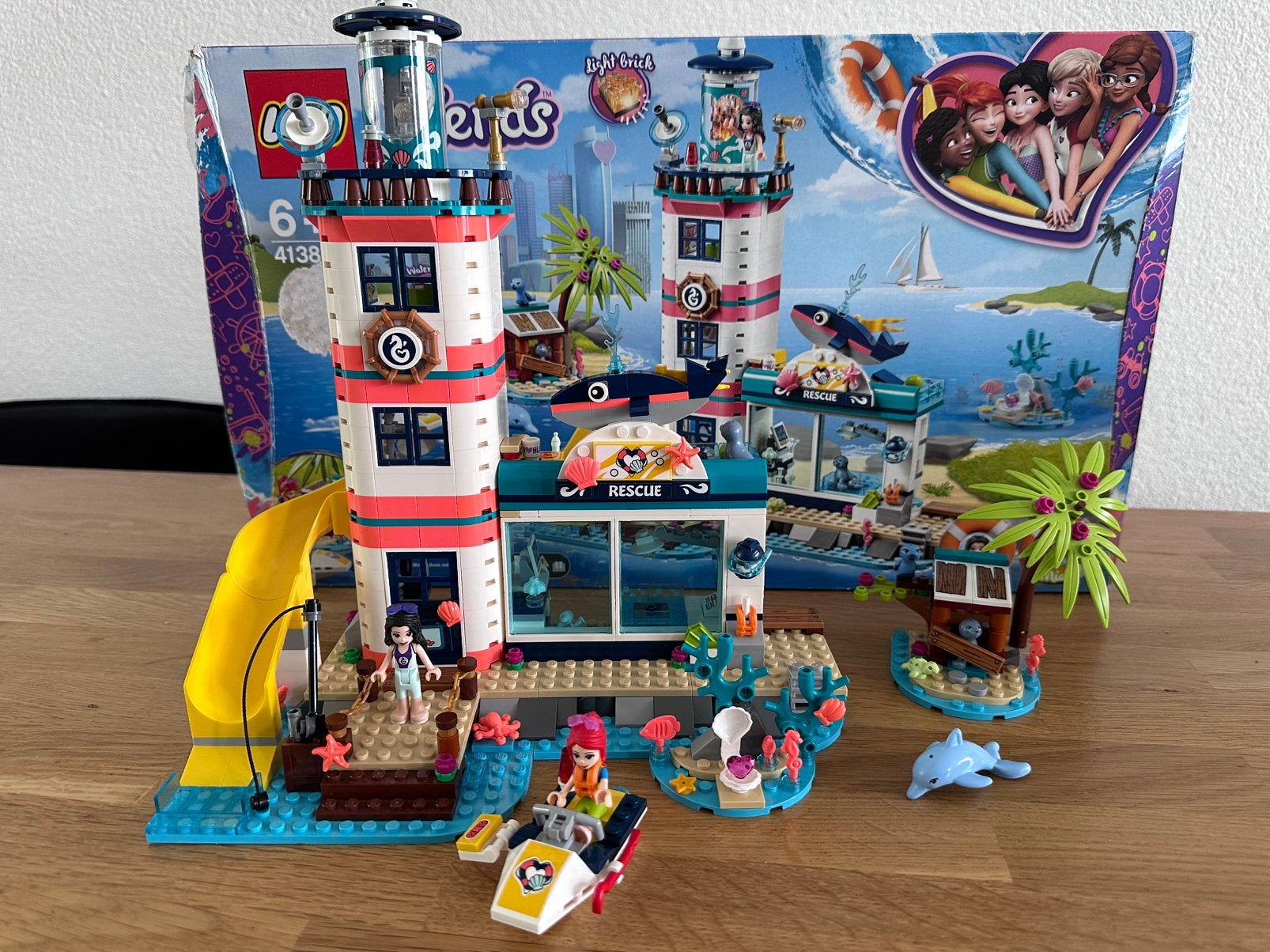 Lego Friends 41380 / vuurtoren reddingscentrum, Compleet, Lego, Friends, Ophalen of Verzenden
