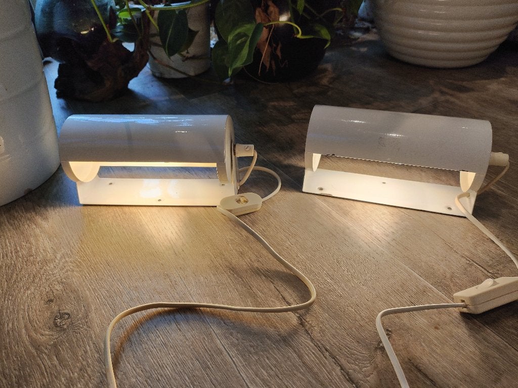 Set van 2 Vintage IKEA LOD Wandlampen, Ophalen of Verzenden