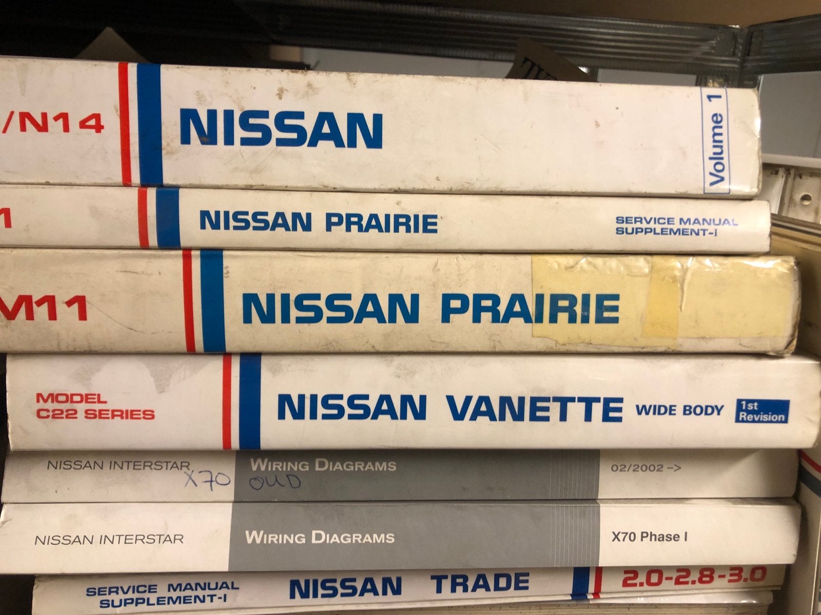 Nissan Werkplaatshandboeken - Diverse Modellen, Ophalen of Verzenden, Gelezen, Nissan
