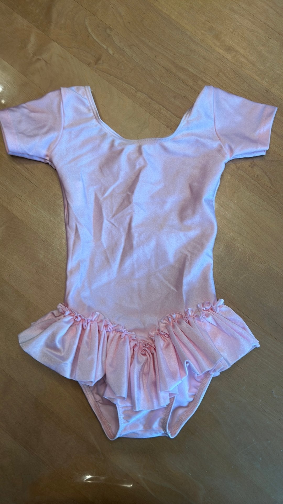 Balletpakje zgan, maat 116 roze, Sport en Fitness, Ballet, Zo goed als nieuw, Kleding, Ophalen of Verzenden