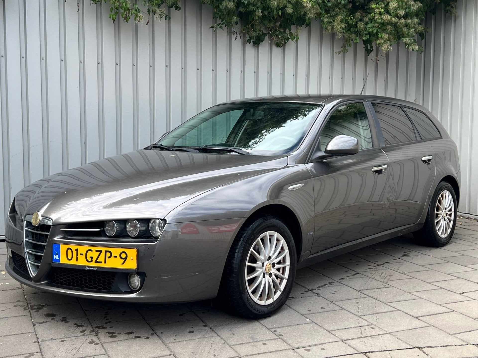 Alfa Romeo 159 Sportwagon 1.8 mpi Business|Navigatie|Climate, Auto's, Dealer onderhouden, Gebruikt, Beige, 4 cilinders