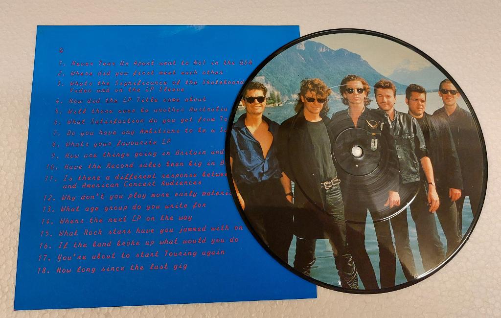 Inxs VINYL PICTURE DISC SINGLE 7 inch, Cd's en Dvd's, Vinyl Singles, Verzenden, 7 inch, Single, Zo goed als nieuw