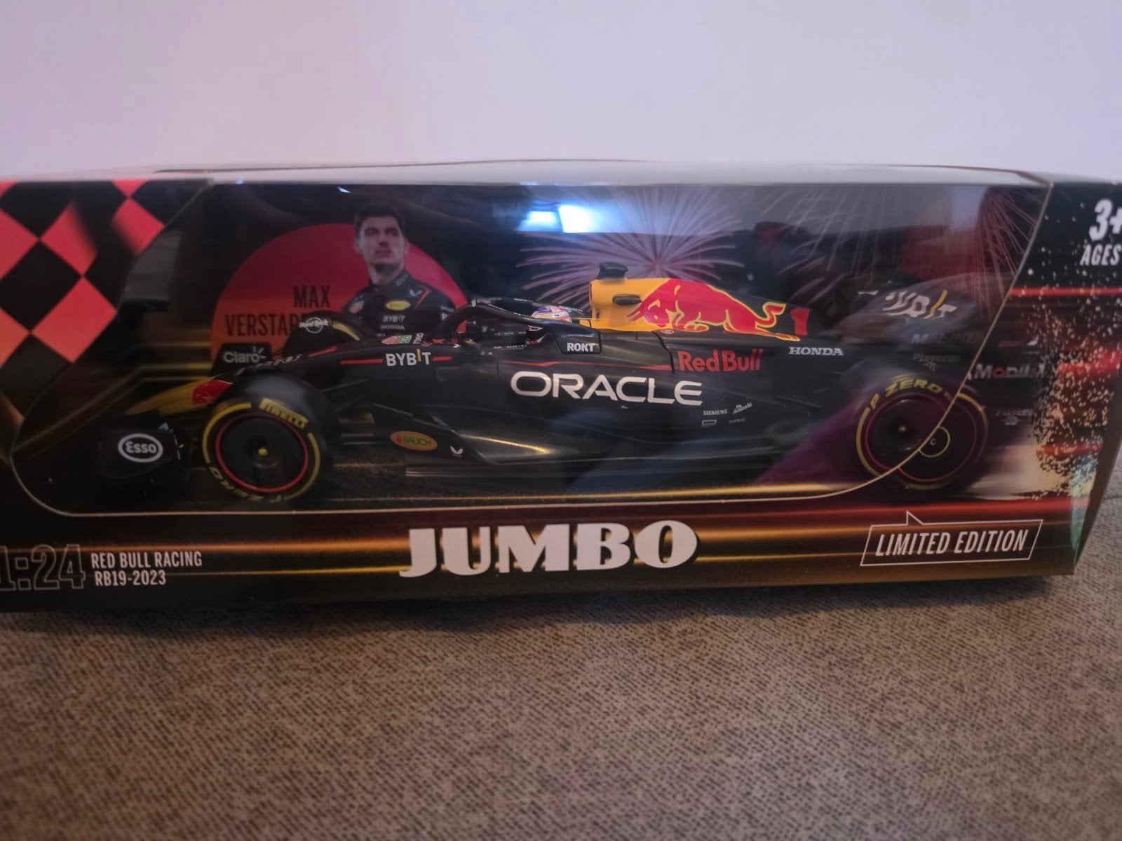 Max Verstappen Red Bull Racing RB19-2023 schaalmodel 1:24, Overige merken, Auto, 1:32 tot 1:50, Nieuw