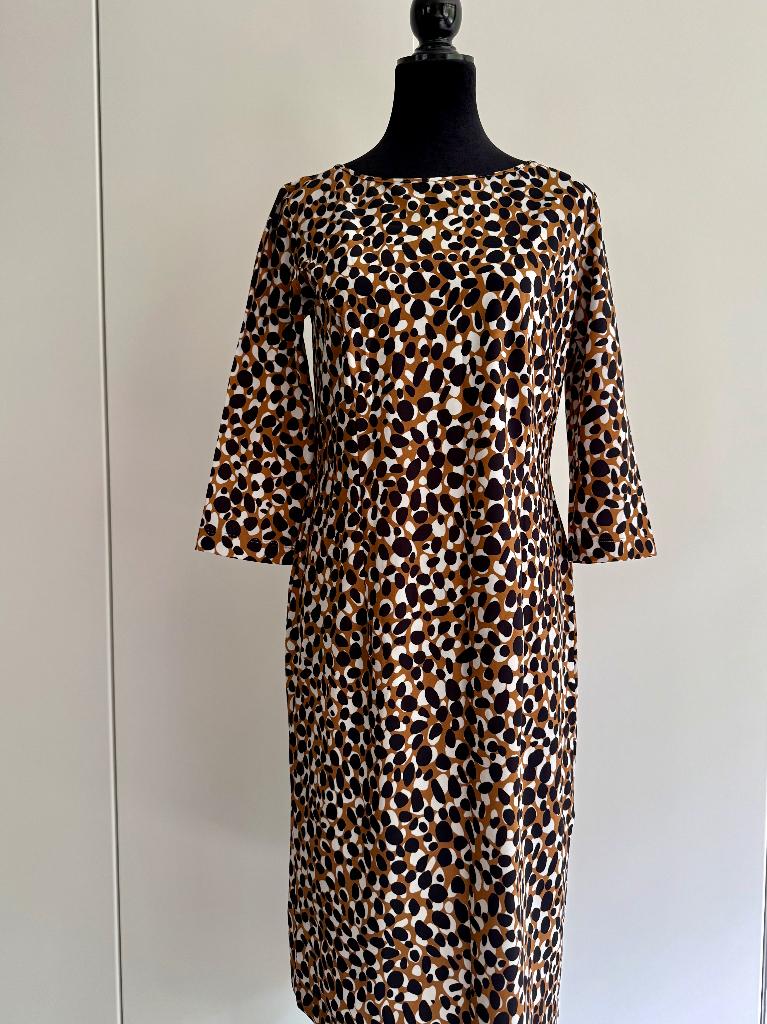 MOQ, nieuw jurkje met print, mt. 40, Maat 38/40 (M), Overige kleuren, Verzenden, Nieuw