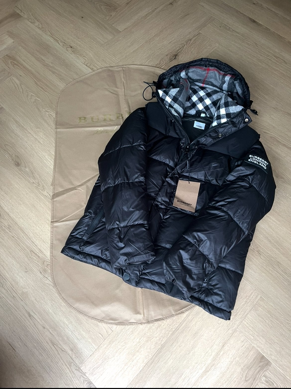 Burberry winterjas | Nieuw | Maten M-L, Ophalen of Verzenden, Nieuw, Maat 48/50 (M), Zwart