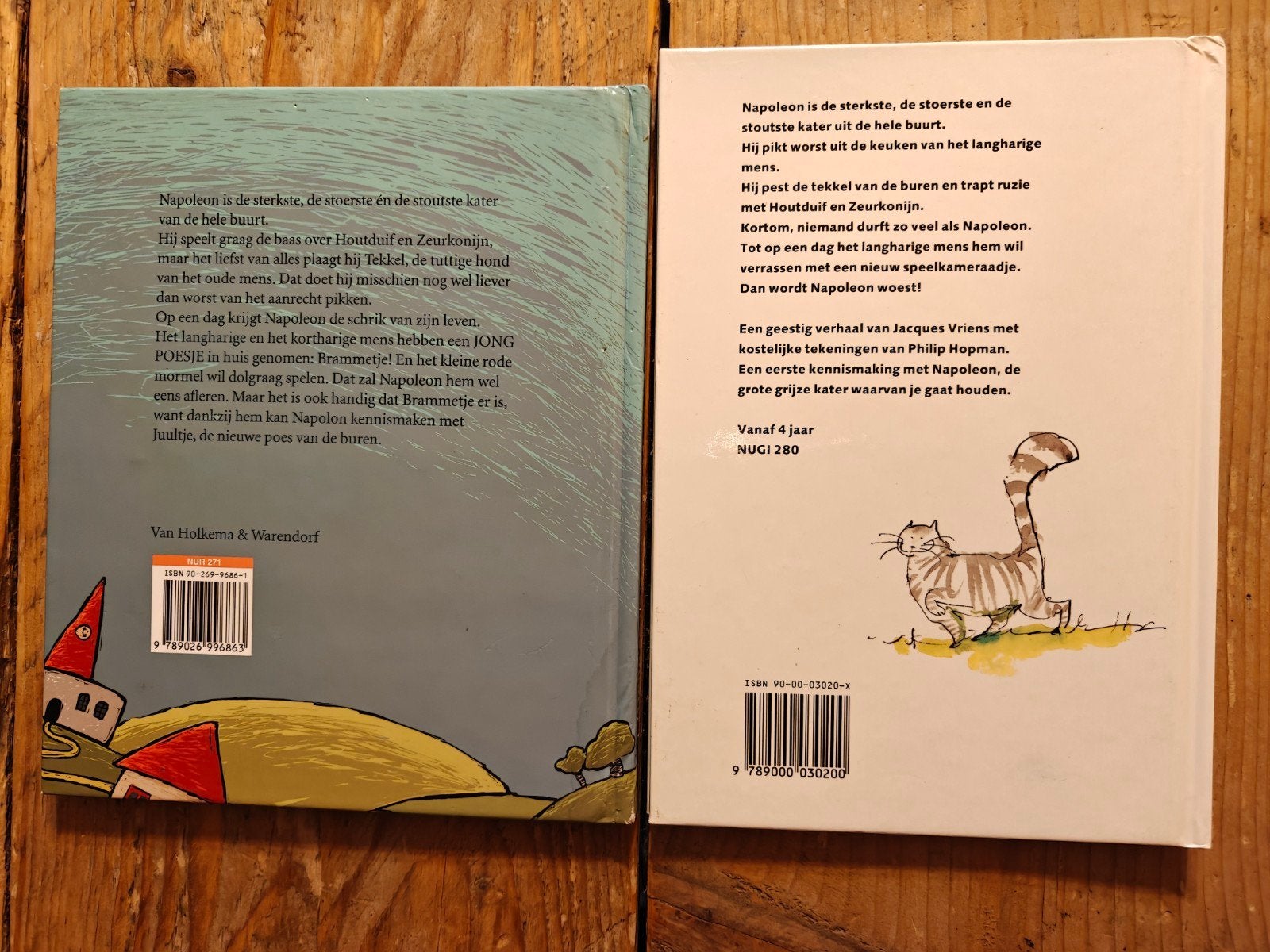 2 Delen van:  Napoleon de kater., Ophalen of Verzenden, Zo goed als nieuw, Fictie algemeen