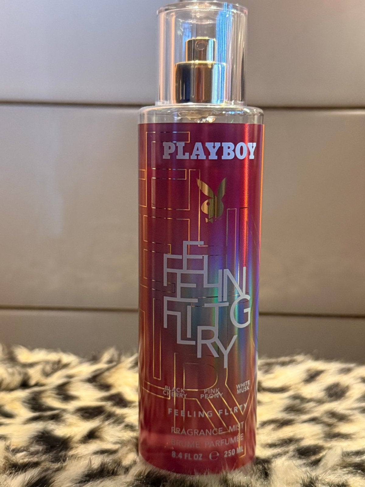 Playboy Feeling Flirty Fragrance Mist 250ml, Ophalen of Verzenden, Zo goed als nieuw