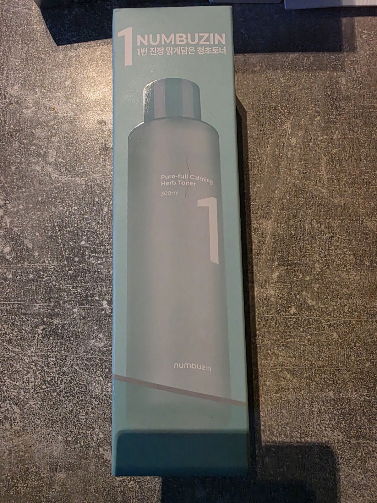 Korean Numbuzin No.1 Pure-full Calming Herb Toner 300ml, Ophalen of Verzenden, Nieuw, Gehele gezicht, Verzorging