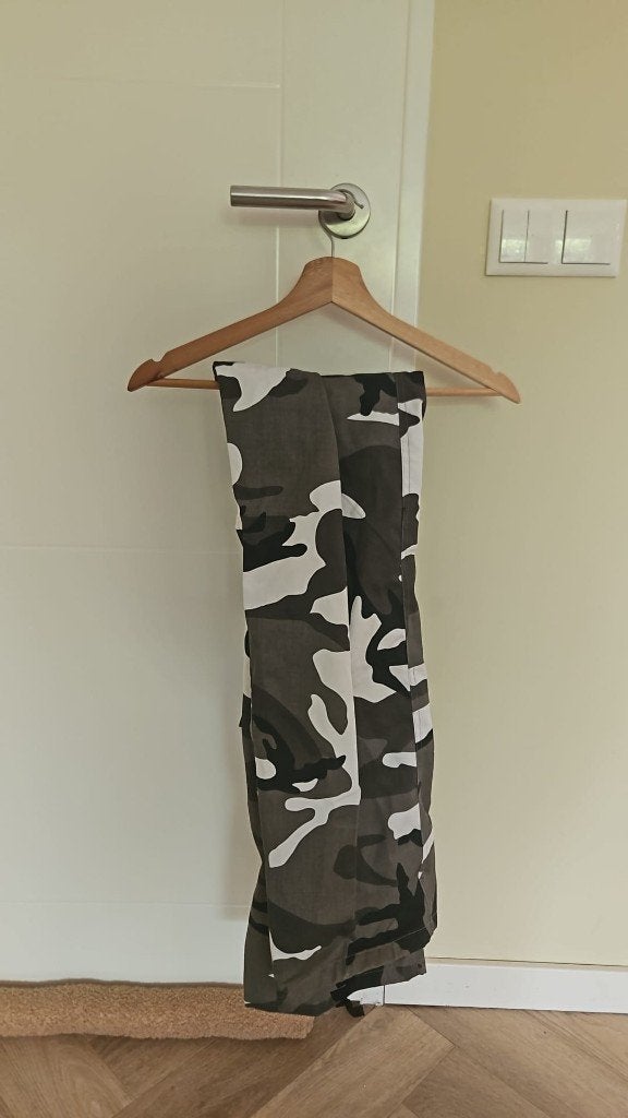 Fostex legerprint broek maat L, Ophalen, Maat 52/54 (L), Fostex Garments, Meerkleurig