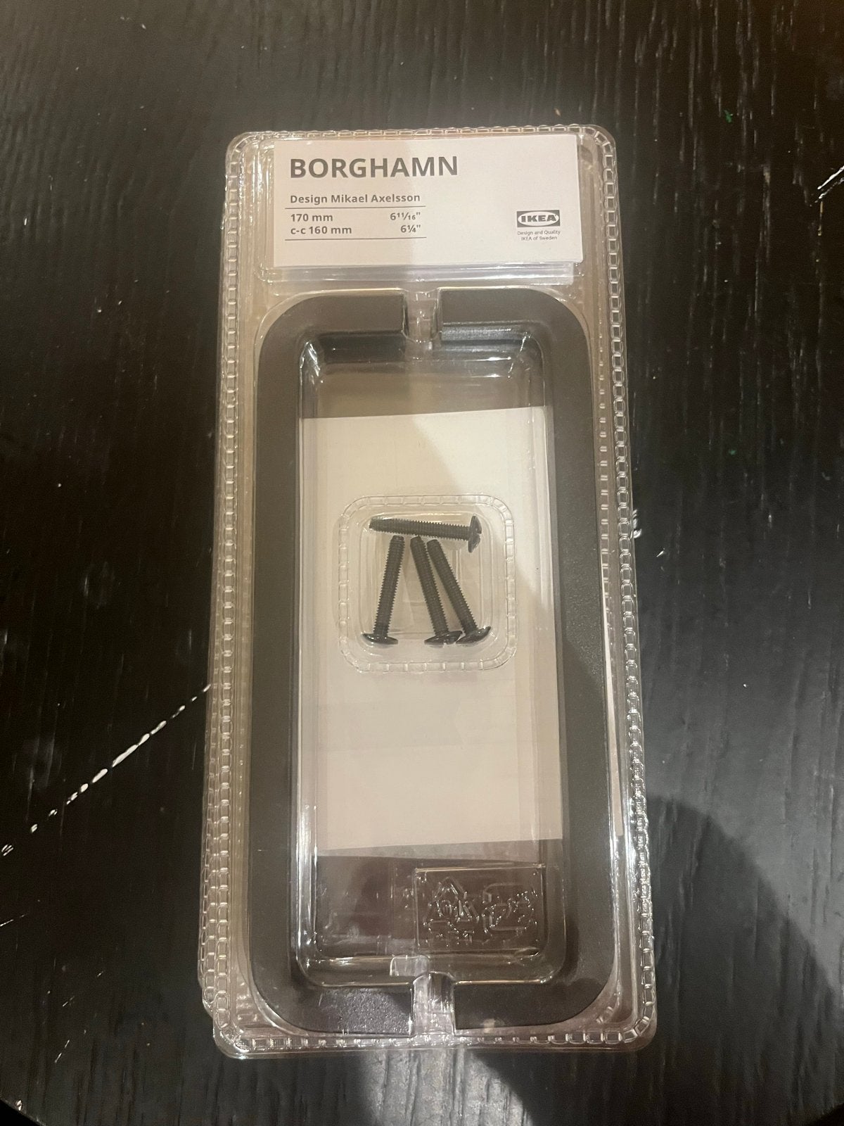 Ikea Borghamn handgrepen 170mm - 16 stuks (8 x 2 stuks), Ophalen, Nieuw, 100 tot 250 mm, Overige typen