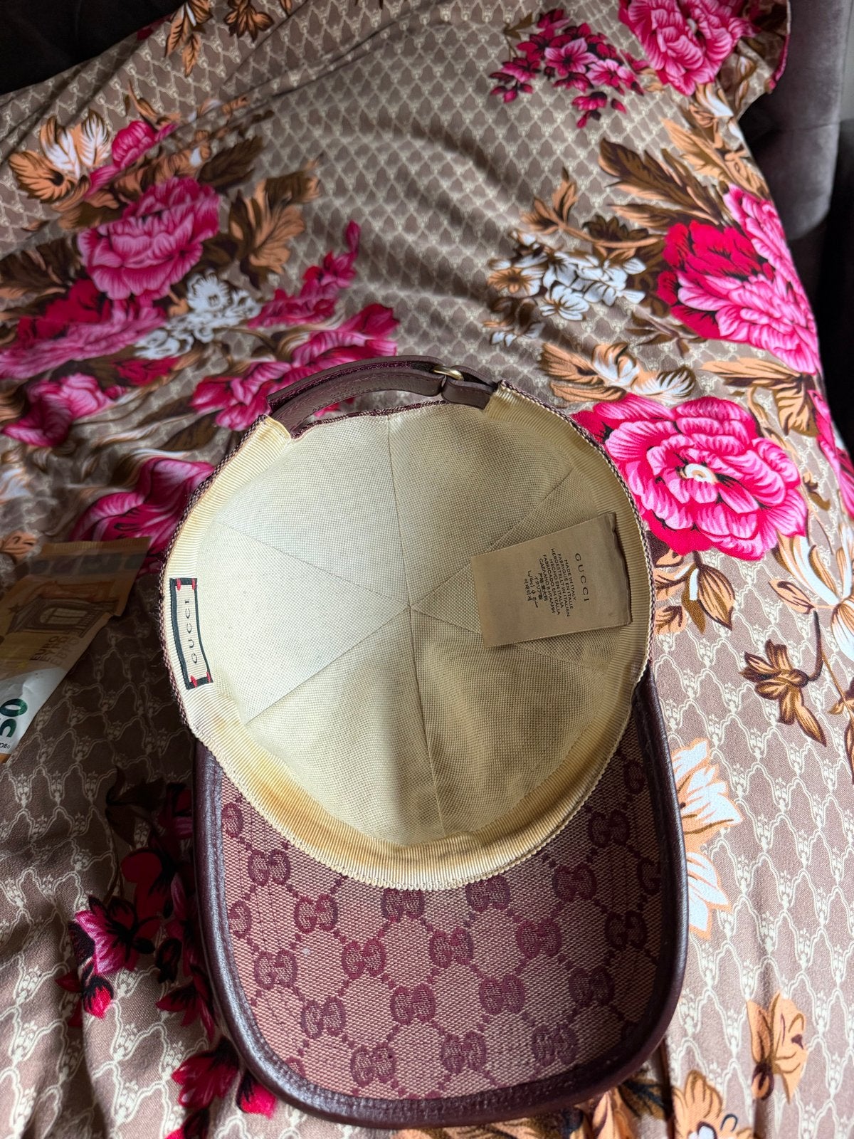 Gucci Pet Heren Limited Edition - Bruin Monogram, Kleding | Heren, Hoeden en Petten, Ophalen of Verzenden, Gedragen, Pet