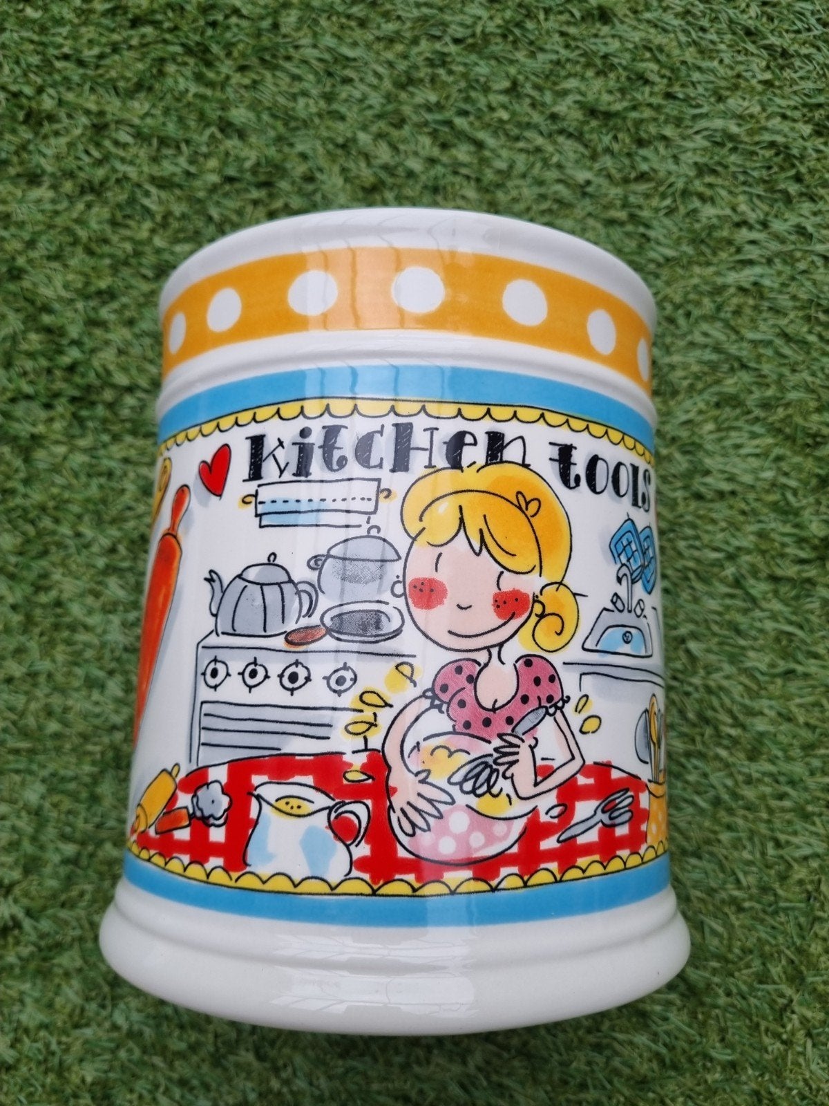 Leuke pot Blond Amsterdam voor keukengerei - 'get organised!, Ophalen, Overige typen, Zo goed als nieuw, Steen/keramiek