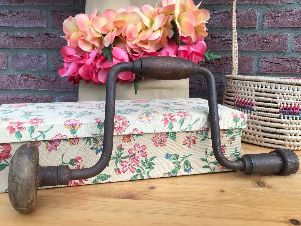 Handboor - vintage, Antiek en Kunst, Ophalen of Verzenden