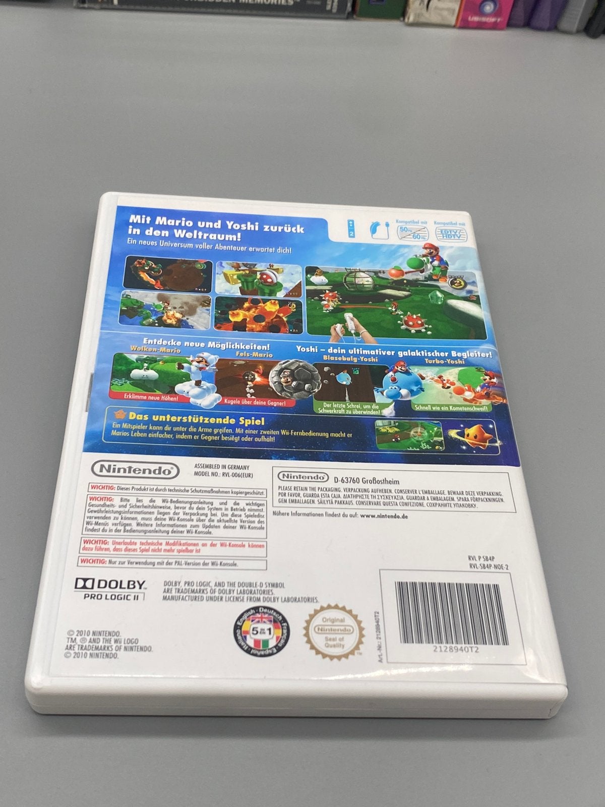 Super Mario Galaxy 2 First Print Edition Wii + Beginners DVD, Www.nintendo.com, 2 spelers, Ophalen of Verzenden, Zo goed als nieuw