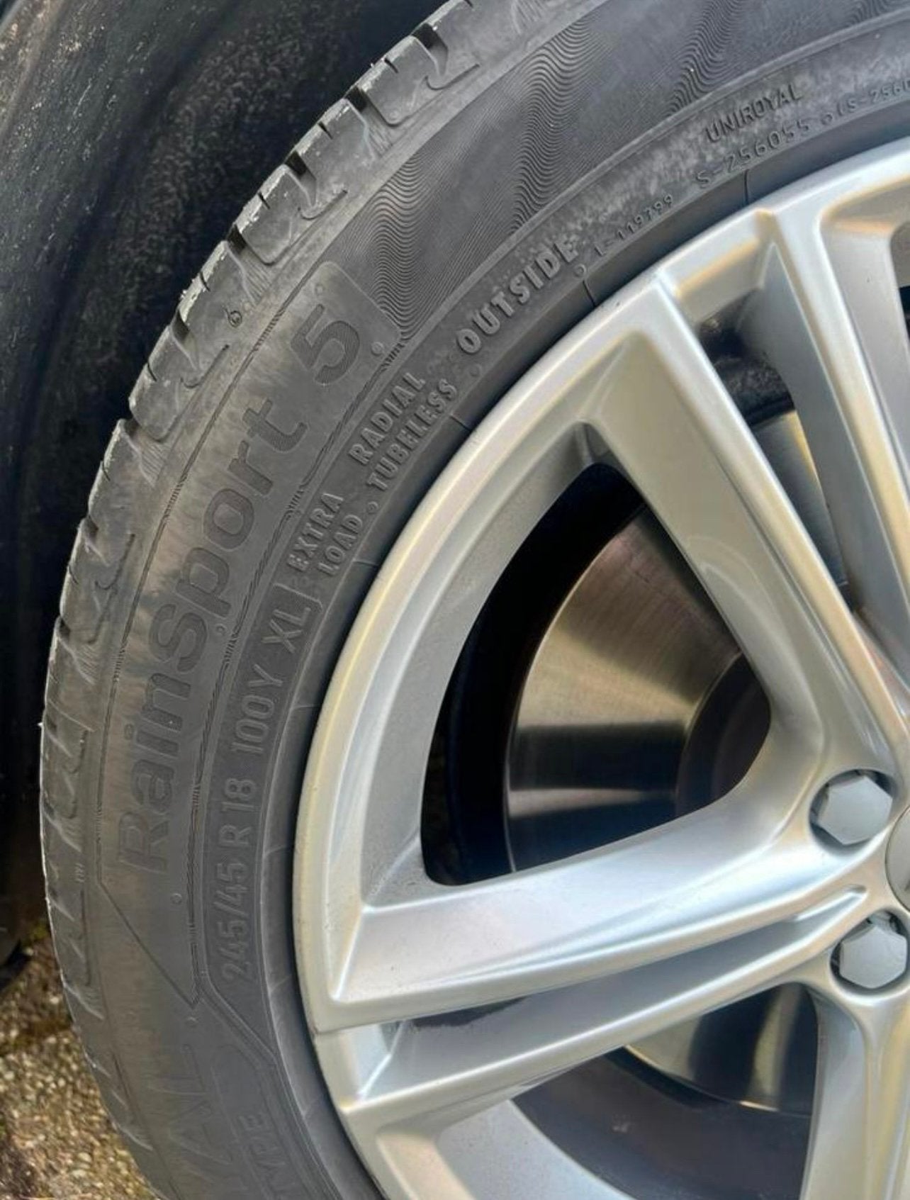 Originele Volvo Inscription 18 inch velgen 5x108, Ophalen, Volvo