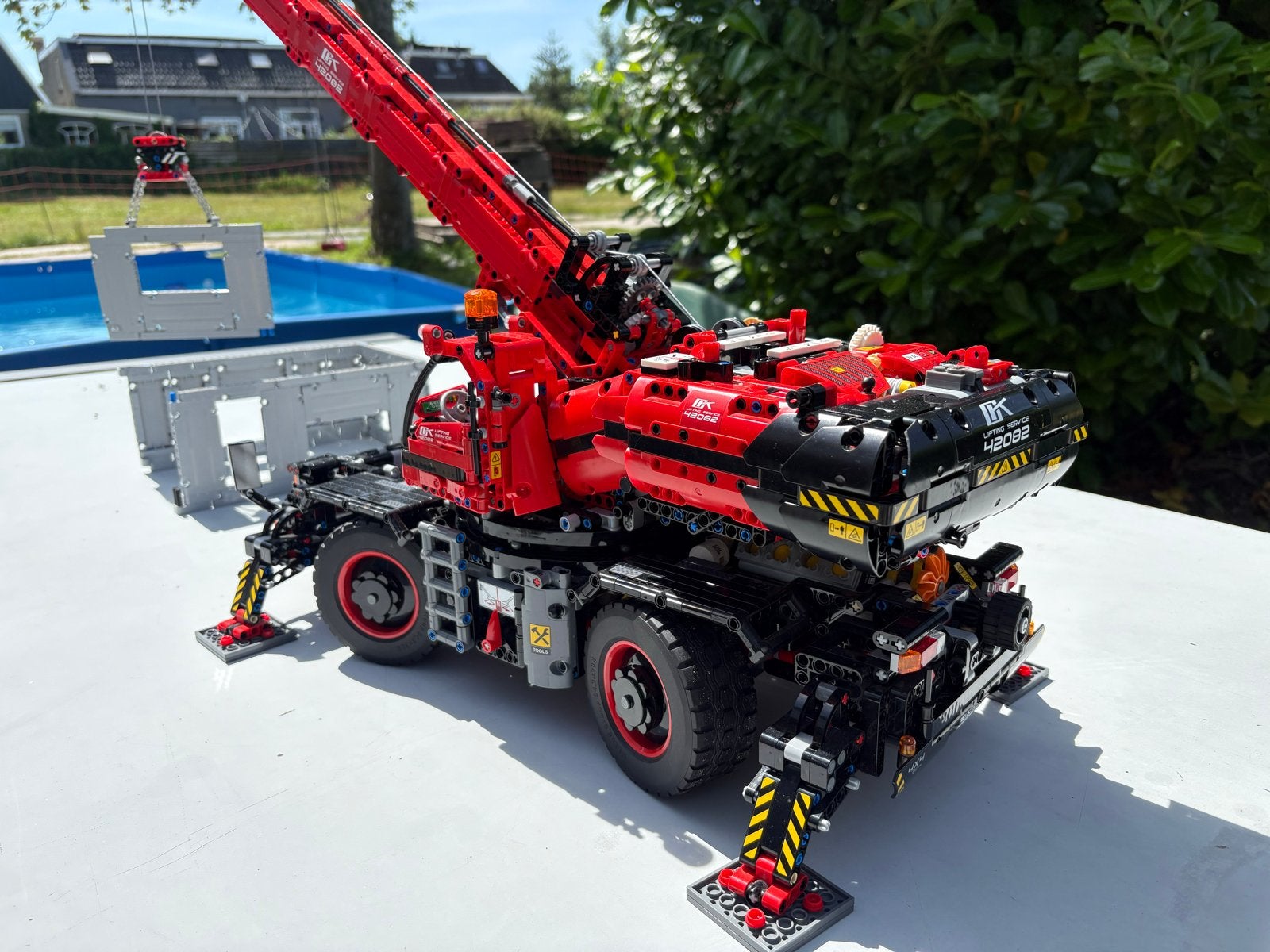 LEGO Technic Kraanwagen 42082 - Zo goed als nieuw, Ophalen, Zo goed als nieuw, Overige merken