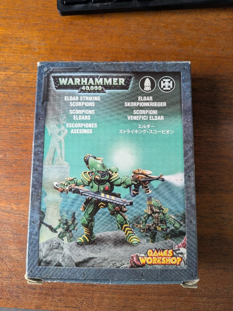 warhammer 40k eldar striking scorpions, Hobby en Vrije tijd, Ophalen of Verzenden, Nieuw, Warhammer