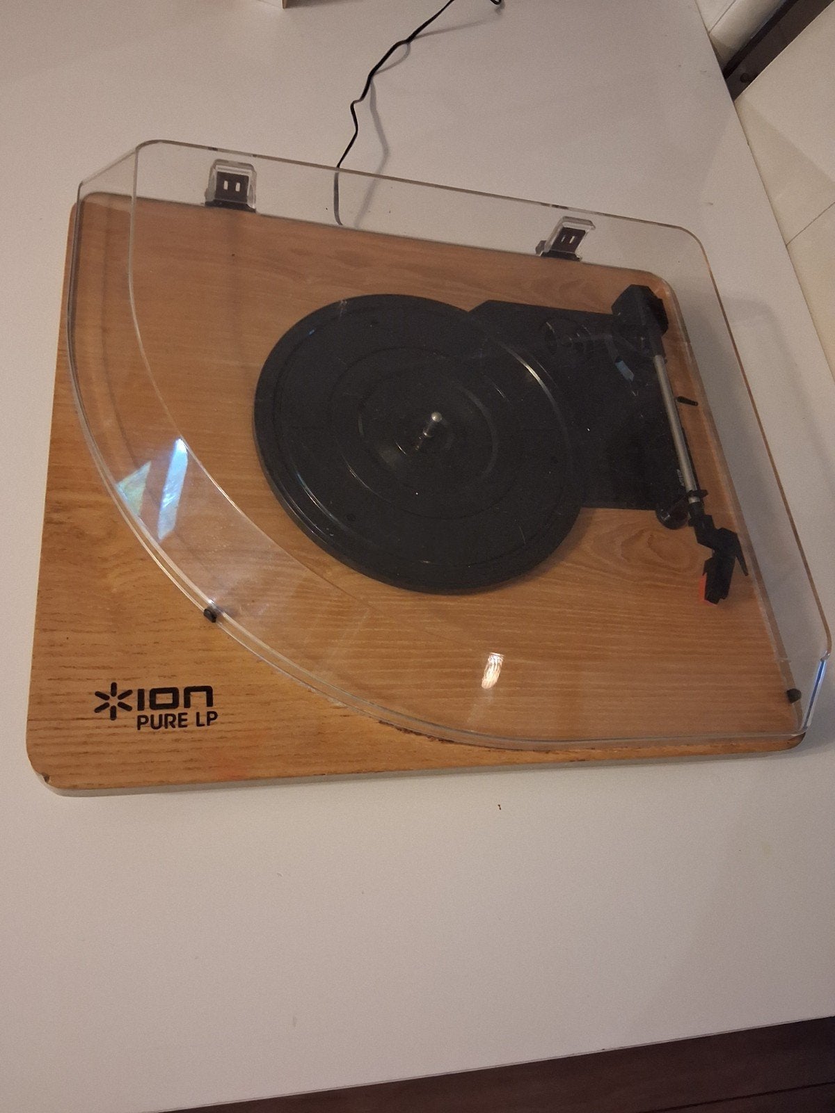 Te koop, ION merk platenspeler., Ophalen, Zo goed als nieuw, Overige merken