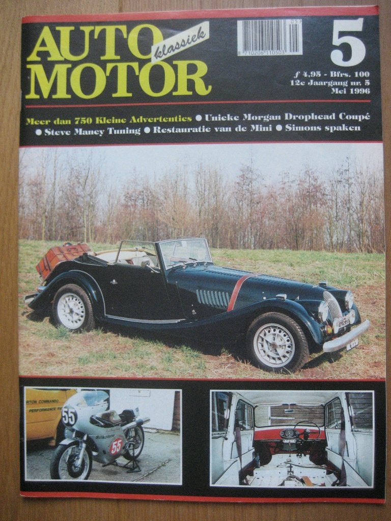 Auto Motor Klassiek 5 1996 Morgan drophead coupé, Mini, Ophalen of Verzenden, Nieuw, Overige merken