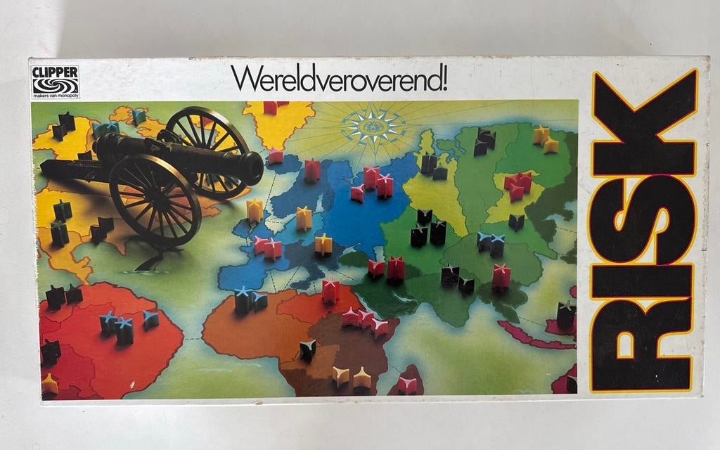 Risk Bordspel - Wereldveroverend! (Clipper editie), Ophalen of Verzenden, Zo goed als nieuw