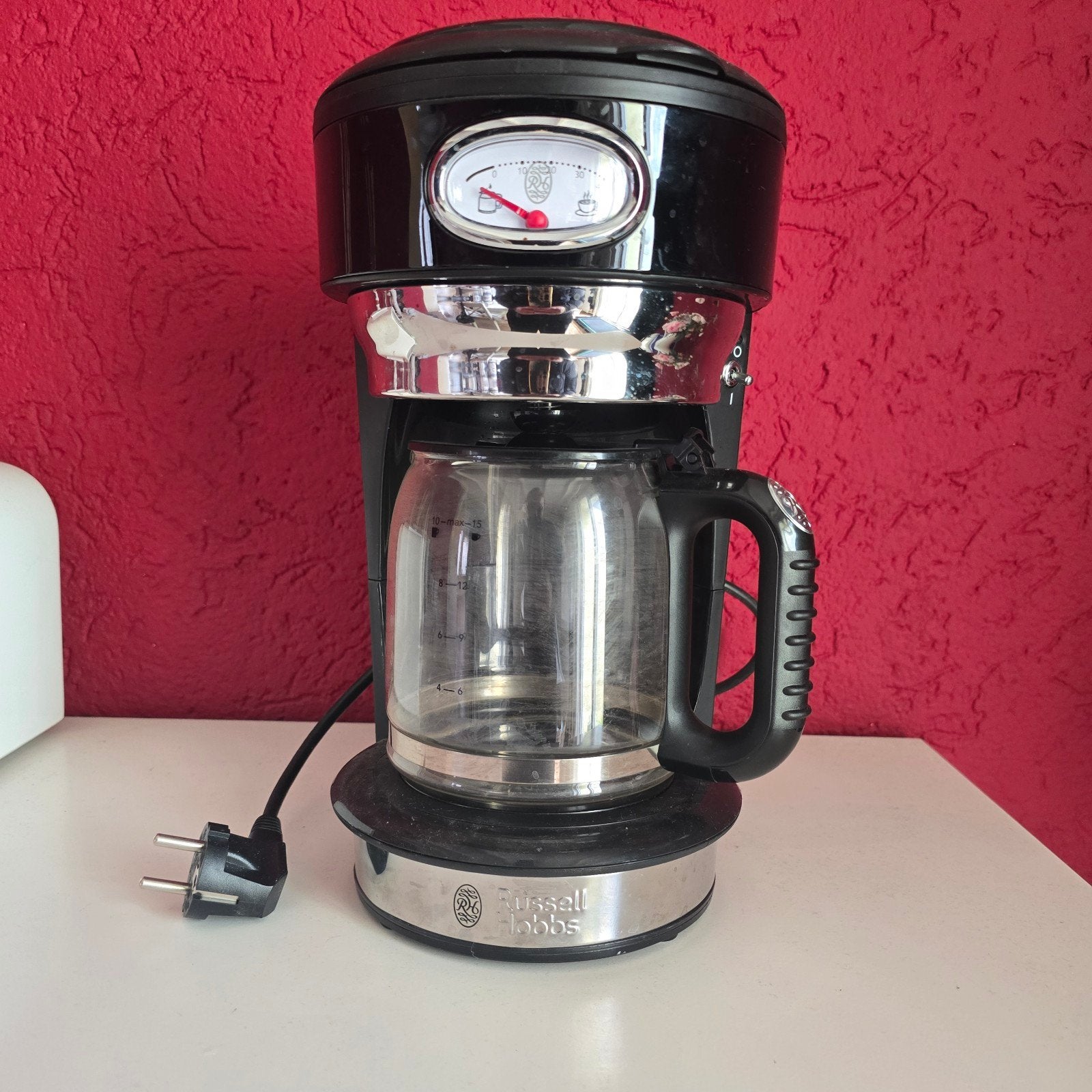 Russell Hobbs filter koffiezetapparaat, Ophalen, 10 kopjes of meer, Koffiemachine, Gemalen koffie