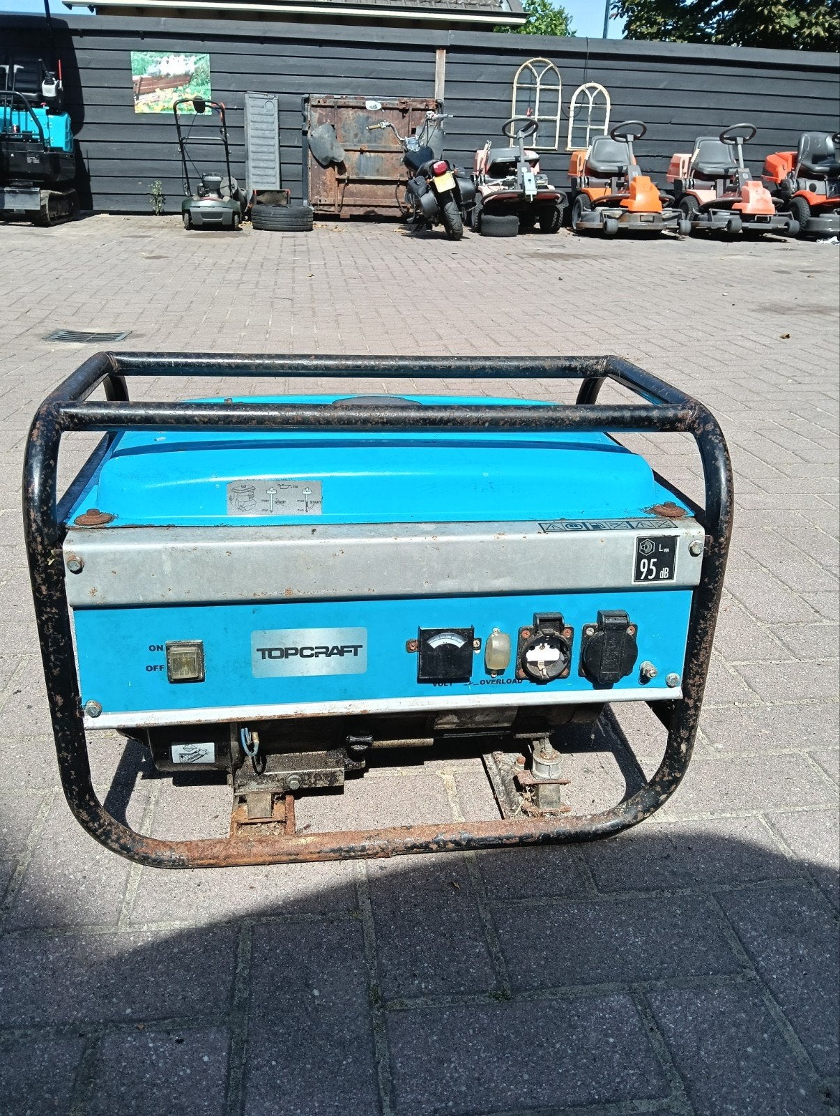 Topcraft aggregaat in goede staat, Ophalen, Gebruikt