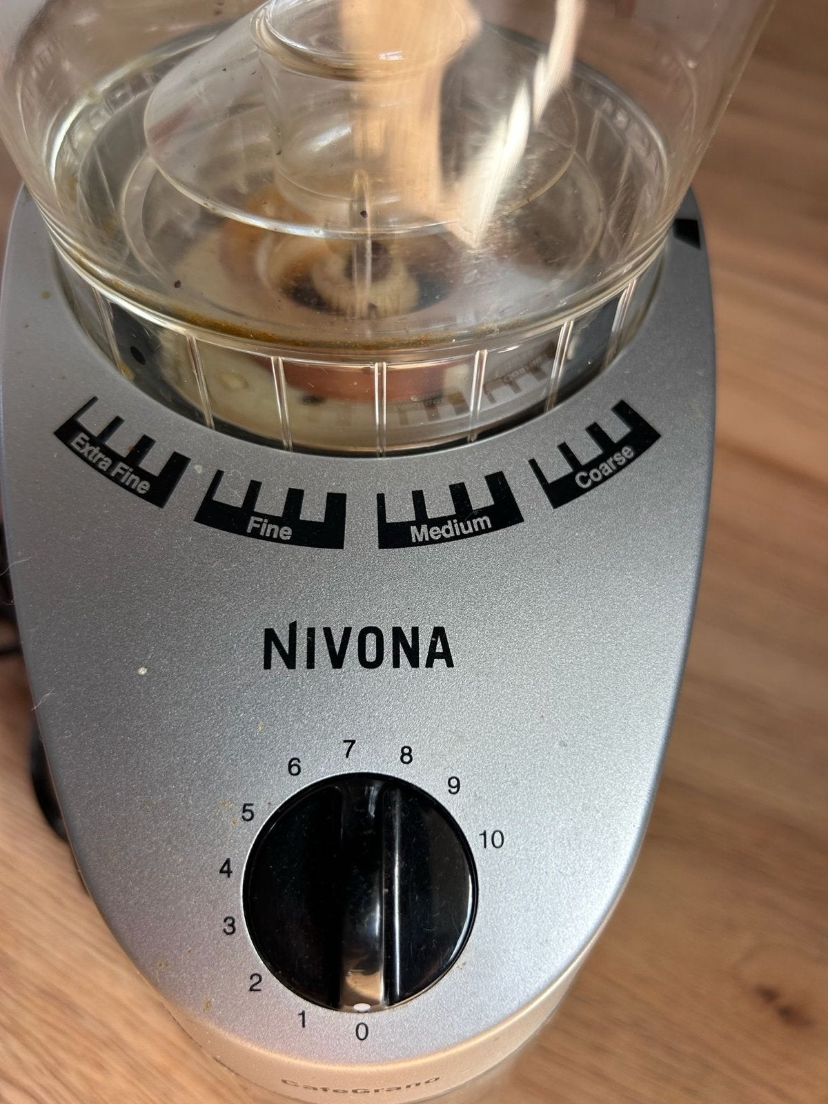 Nivona CafeGrano Koffiemolen - Diverse Maalstanden, Ophalen of Verzenden, Gebruikt, Overige merken, Koffiemolen