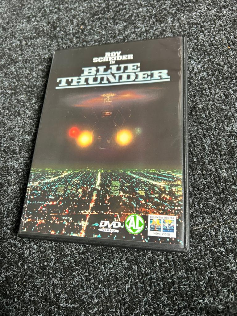 Blue thunder op dvd 1982, Vanaf 16 jaar, Ophalen of Verzenden, Gebruikt, Actie en Avontuur