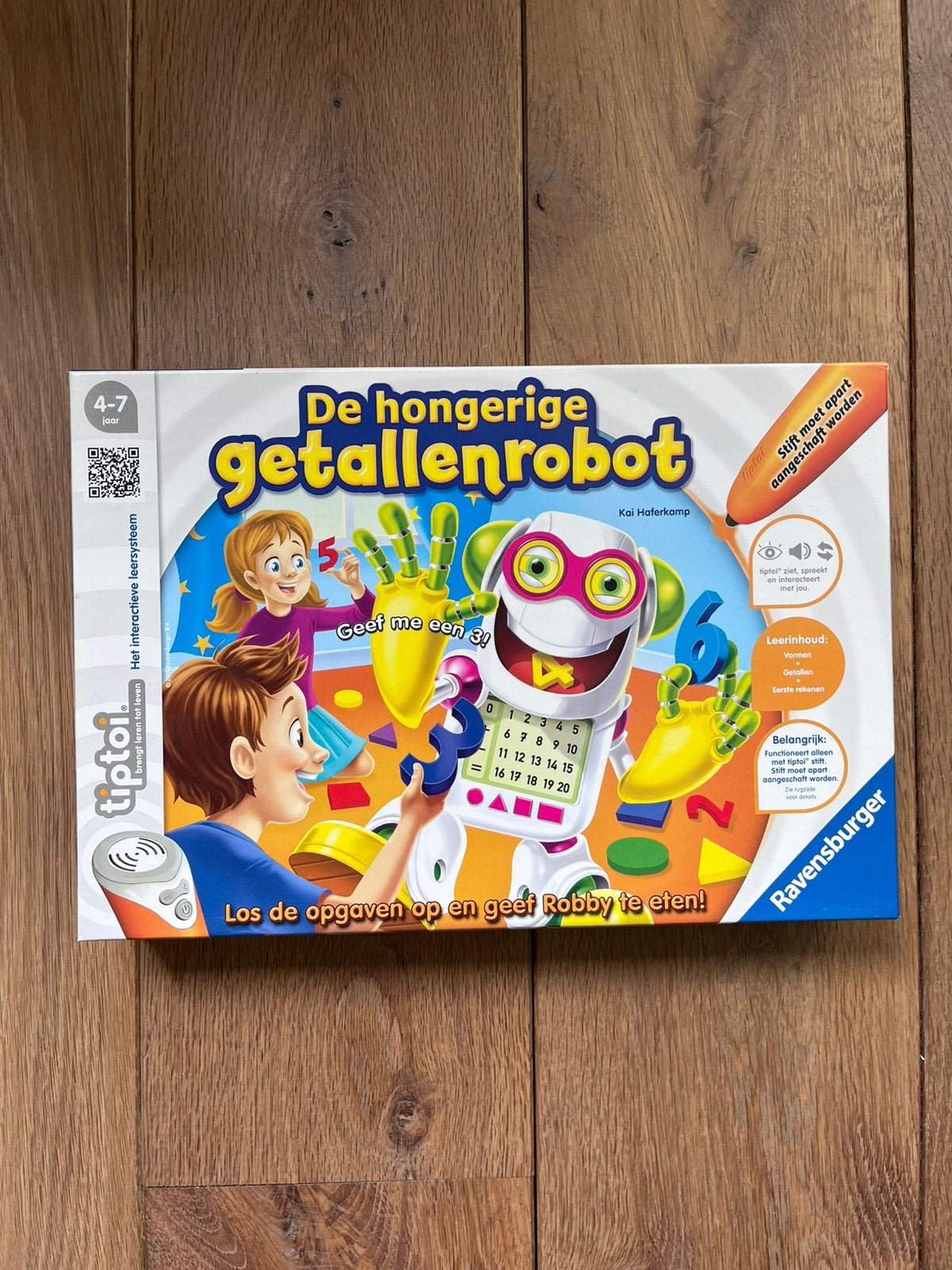 Ravensburger Tiptoi De Hongerige Getallenrobot (4-7 jaar), Ophalen of Verzenden, Zo goed als nieuw, Rekenen