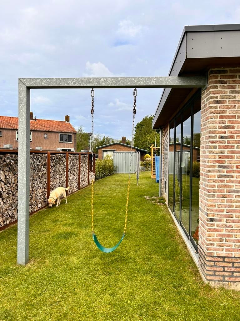 Schommel  schommelpaal, Ophalen, Zo goed als nieuw, Schommel