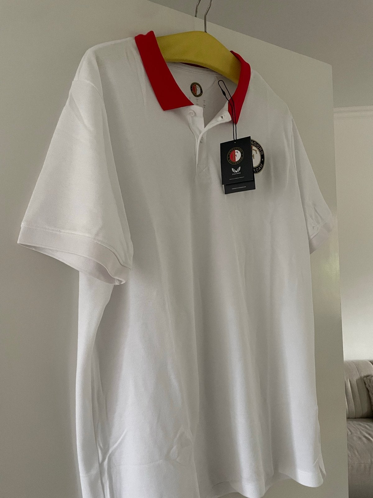 Feyenoord Castore Polo - Nieuw met labels maat XL., Ophalen of Verzenden, Nieuw, Feyenoord, Shirt