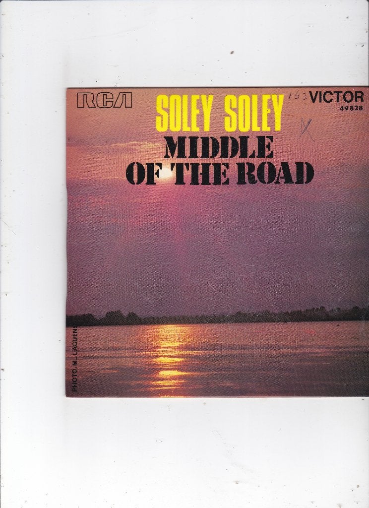 Single Middle Of The Road - Soley Soley, Ophalen of Verzenden, Gebruikt, 7 inch, Pop