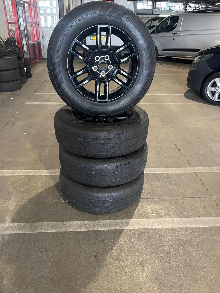 Landrover Defender velgen en banden 19 inch, Auto-onderdelen, Gebruikt, 255 mm, Banden en Velgen, All Season