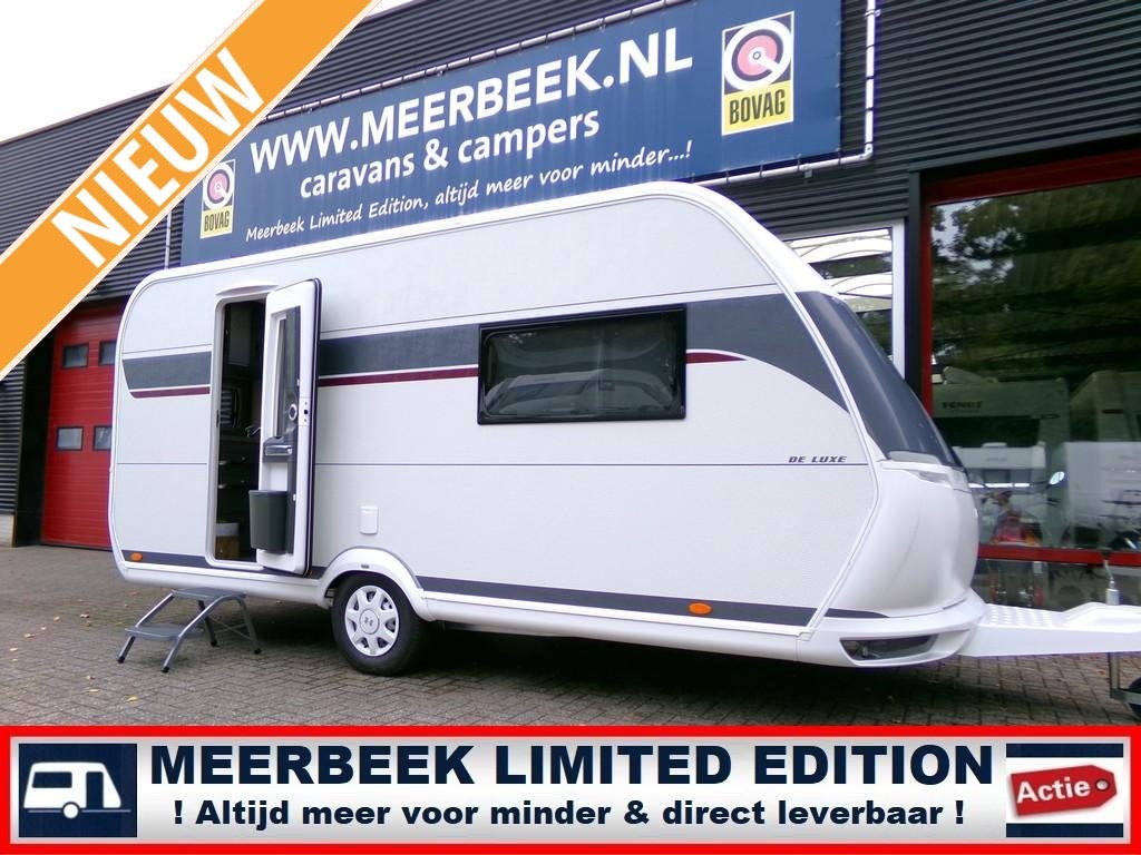 Hobby De Luxe 460 SFF 2027 NIEUWSTE MODEL !, Caravans en Kamperen, Caravans, Hobby, Schokbreker, Tot en met 3, Particulier